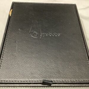 EyeBobs  eyeglass case holds 4 pair’s. Black case with mirror inside.